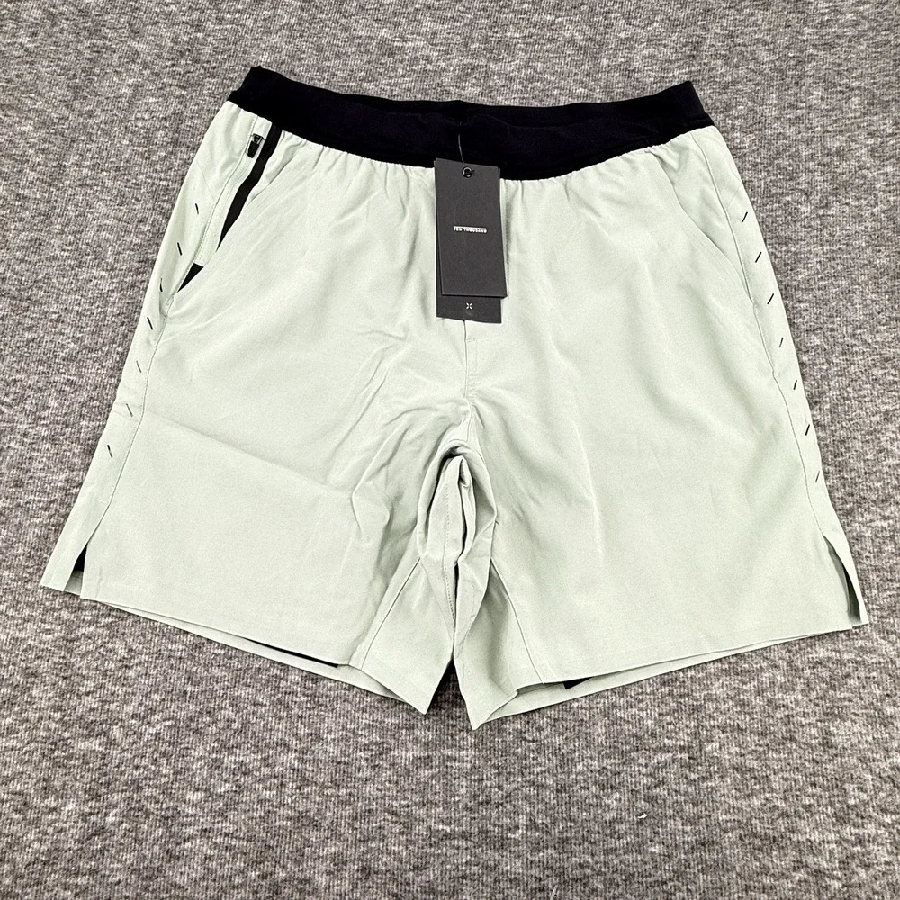 Ten Thousand Interval Short Mens M 7" Lined Sage Green NWT TTSH002V2 - Picture 1 of 9
